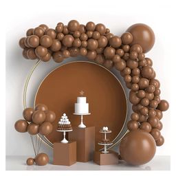 Bubble Trouble Brown Vibrant party balloons for decoration Brown  Pack of -100-picture-49