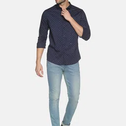 SHOWOFFFF Men Classic Slim Fit Printed Casual Shirt image 5