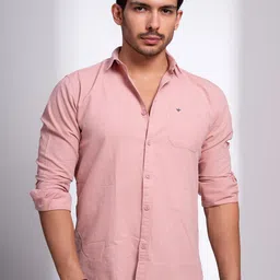 nostrum Regular Fit Cotton Half Sleeves Casual Shirt-picture-36