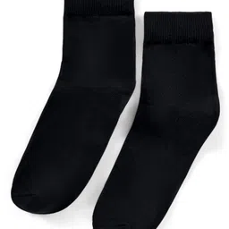 Pine Kids Knit Ankle Length SocksPack of 3 - Black image 4