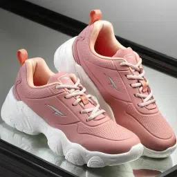 Asian Women's Peach Running Shoes-picture-23