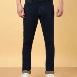 Wrangler Worker Blue Cotton Skinny Fit Jeans-picture-12