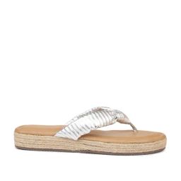 Inc.5 Women's Silver Thong Sandals-picture-18