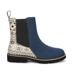 Yoho Women's Navy Chelsea Boots-picture-41