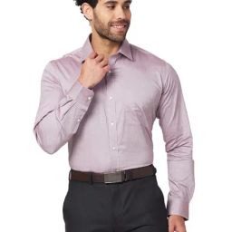 Raymond Brown Cotton Classic Fit Shirts-picture-21