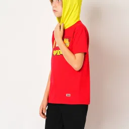 Jack & Jones Junior Red Printed T-Shirt image 3