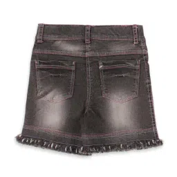 Cutecumber Kids Black Denim Shorts image 2