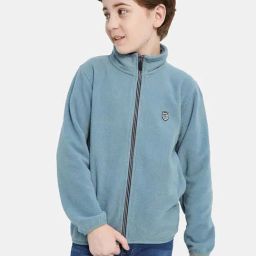 Octave Kids Nile Blue Regular Fit Full Sleeves Sweatshirt-picture-30