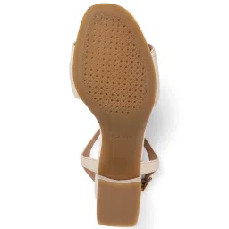 Geox Women's D New Eraklia 50 B Off White Back Strap Sandals image 3