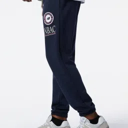 New Balance Navy Comfort Fit Sports Joggers image 3