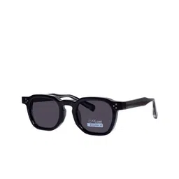 Mast & Harbour Unisex Black Lens & Black Square Sunglasses with-picture-19