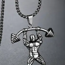 Jewelgenics Silver-Plated Quirky Pendants with Chains image 4