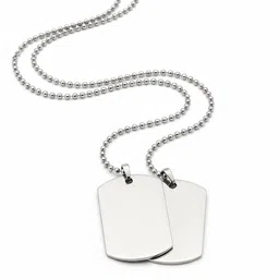 FIMBUL Silver-Plated Contemporary Pendants With Chains image 2