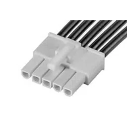 Molex 1 Way Male Mini-Fit Jr. Wire Board Cable 150 mm, 215323-2051 (Pack of 25)-picture-23