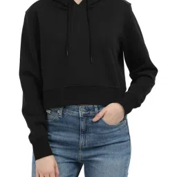 Calvin Klein Jeans Womens Solid Regular Fit Sweatshirt-picture-22