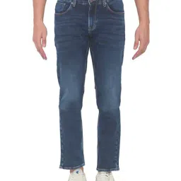 Spykar Royal Blue Slim Fit Jeans-image-15