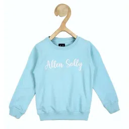 Allen Solly Junior Blue Cotton Graphic Full Sleeves Sweatshirt-picture-39