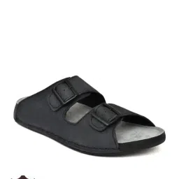 hoversoul Hoversole Men's Twilight Sky Xanadu Leather Slide Sandals image 2