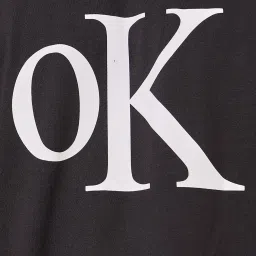 Styli Black Relaxed Fit Printed Oversized Crew T-Shirt image 3