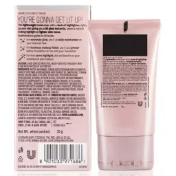Lakme 9 To 5 Lumi Lit Cream Highlighter In Moisturizer Silver Shimmer - 30 gm image 3