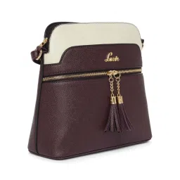 Lavie Wine Solid Sling Handbag image 3