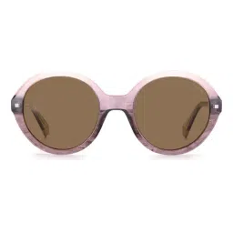 Polaroid Pink Oval Sunglasses for Women-image-39