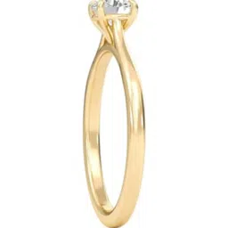 SHINE ETERNAL Lab Grown 14k (585) Yellow Gold Rings for Women image 3