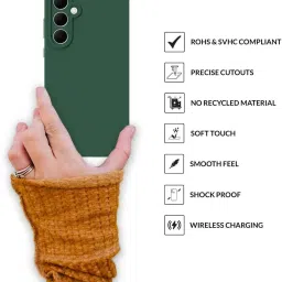 Sprig Back Cover for Samsung Galaxy A55 (Green) image 3
