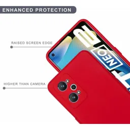Sprig TPU Matte Back Cover for realme GT NEO 2 (Red) image 3
