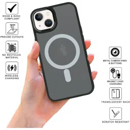 Sprig Back Cover for iPhone 13 (Black) image 3