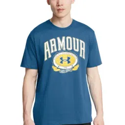 Under Armour Blue Regular Fit Sports T-Shirt-picture-26