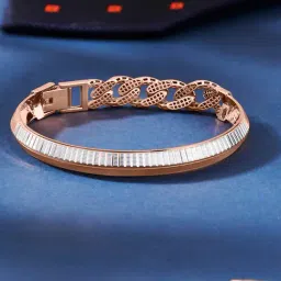 P.N.Gadgil Jewellers 18K Rose Titan Gold Bracelets for Women-picture-11