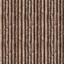 Jaamso Royals Vintage Brown Wooden Bamboo Tree Self Adhesive Wallpaper image 4