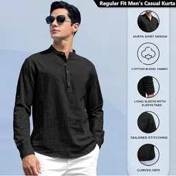 Edin Men Anarkali Kurta image 5