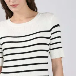 Vero Moda White Bodycon Printed Dress image 5