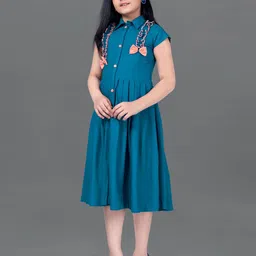 BAESD Fit & Flare Midi Dress image 4