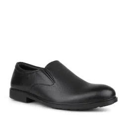 Privo by Inc.5 Men's Black Formal Loafers image 3