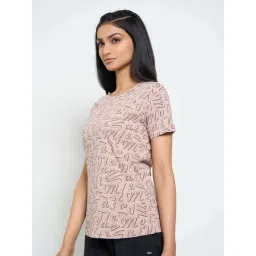 Ajile by Pantaloons Pink Printed T-Shirt image 3