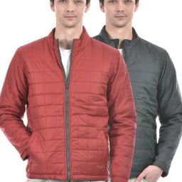 Numero Uno Multicolored Regular Fit Quilted Reversible Jacket-picture-46