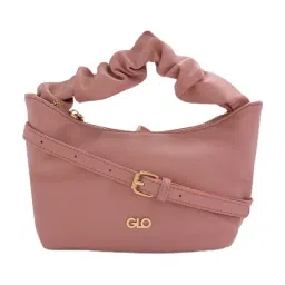 Globus Women Taupe Solid Vegan Leather Handheld Bag-image-63