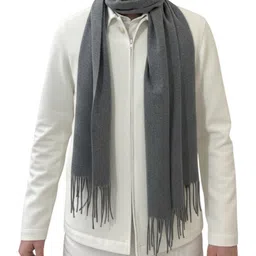 Amoldo Men Solid Merino Wool Mufflers image 2