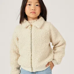One Friday Girls Lightweight Open Front Jacket-image-96