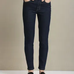 U.S. Polo Assn. Blue Cotton Slim Fit Jeans-picture-46