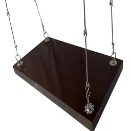 JAIRI TRADERS Brown Wooden Swings image 2