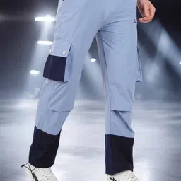 BOTABOCHI Men Relaxed High-Rise Easy Wash Cargos Trousers-picture-41
