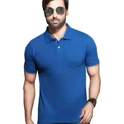 KUNDAN Men Polo Collar Pure Cotton T-shirt-picture-10
