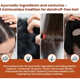 generic Vaidyaratnam Darunaka Thailam (200ml) Pack of 2 image 4