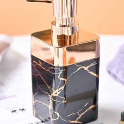 Voncasa Marble Soap Dispenser - Black - 330 ml-image-43