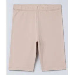 Charm n Cherish Pack Of 3 Solid Solid Shorts - Beige Grey & Black image 3