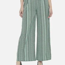 OTIRA Women Printed Crepe Palazzos-image-55